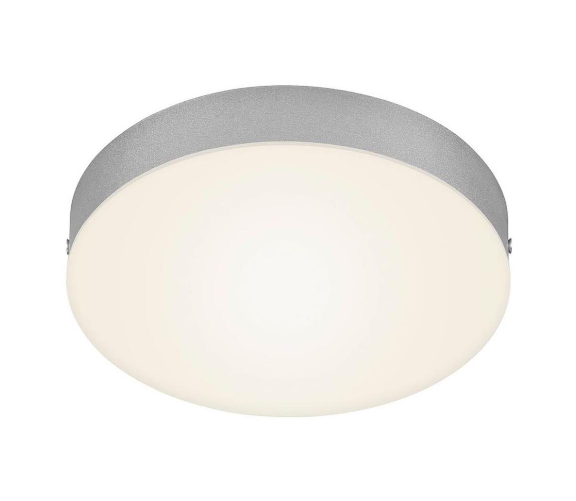 Briloner 7064014 - LED Plafon FLAME LED/11W/230V srebrny