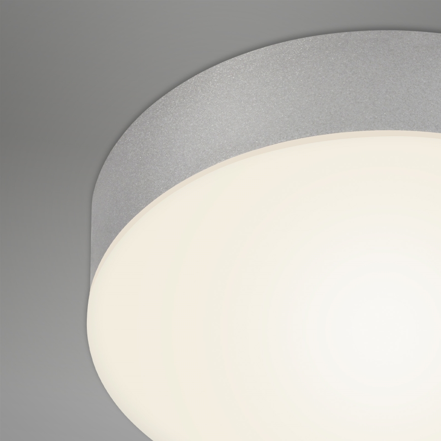 Briloner 7065-014 - LED Plafon FLAME LED/16W/230V srebrny