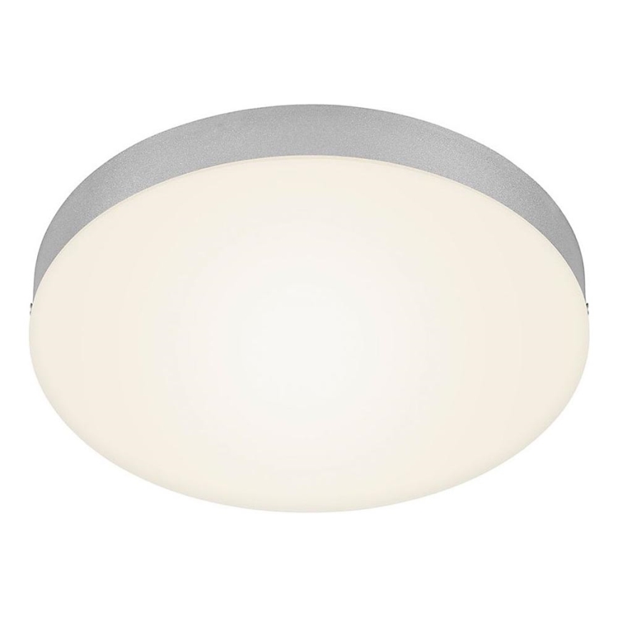Briloner 7066-014 - LED Plafon FLAME LED/21W/230V 3000K srebrny śr. 28,7 cm