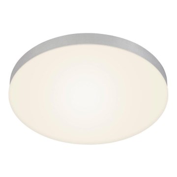 Briloner 7068-014 - LED Plafon FLAME LED/24,5W/230V 3000K śr. 38 cm srebrny