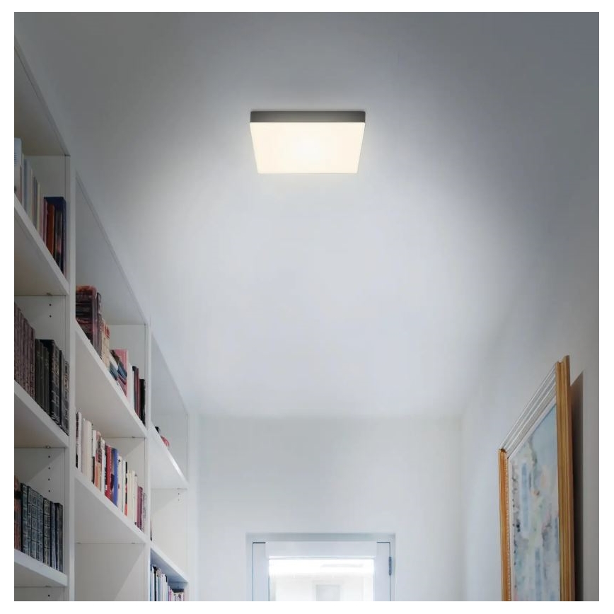 Briloner 7070-015 - LED Plafon FLAME LED/16W/230V czarne
