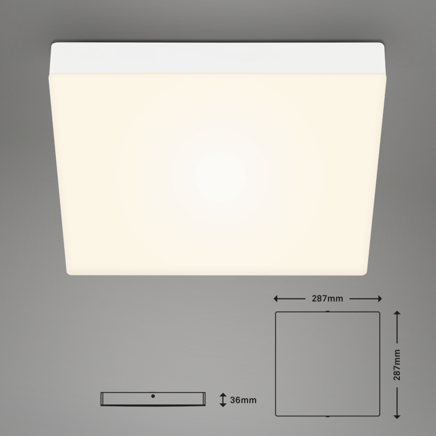 Briloner 7071016 - LED Plafon FLAME LED/21W/230V biały