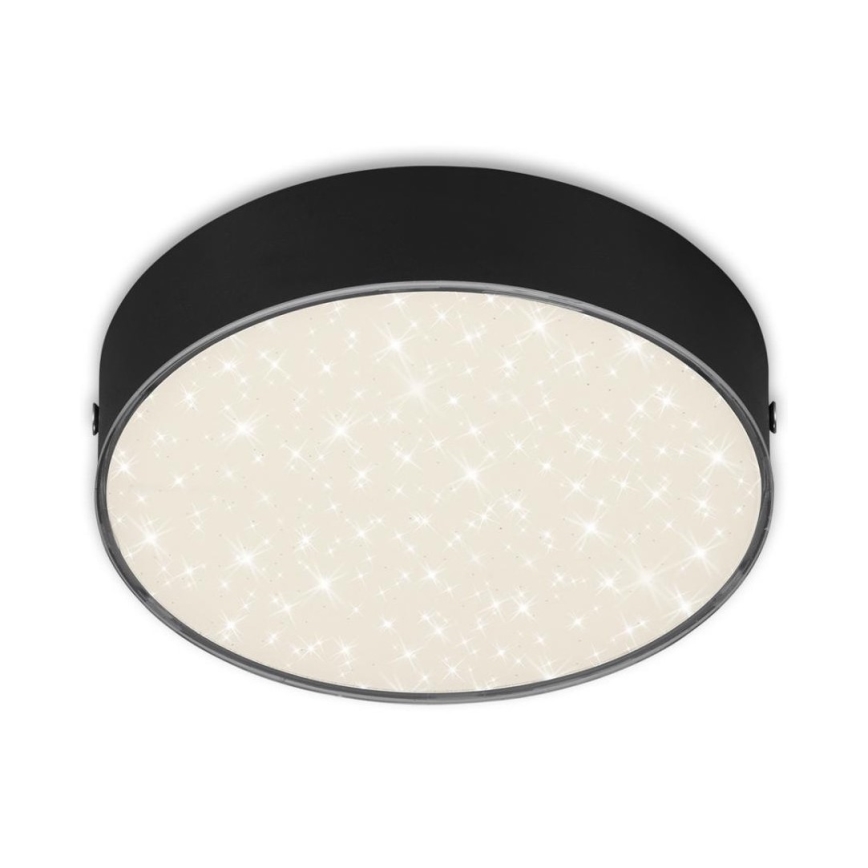 Briloner 7072-415 - LED Plafon STAR SKY LED/11W/230V 4000K śr. 15 cm czarny