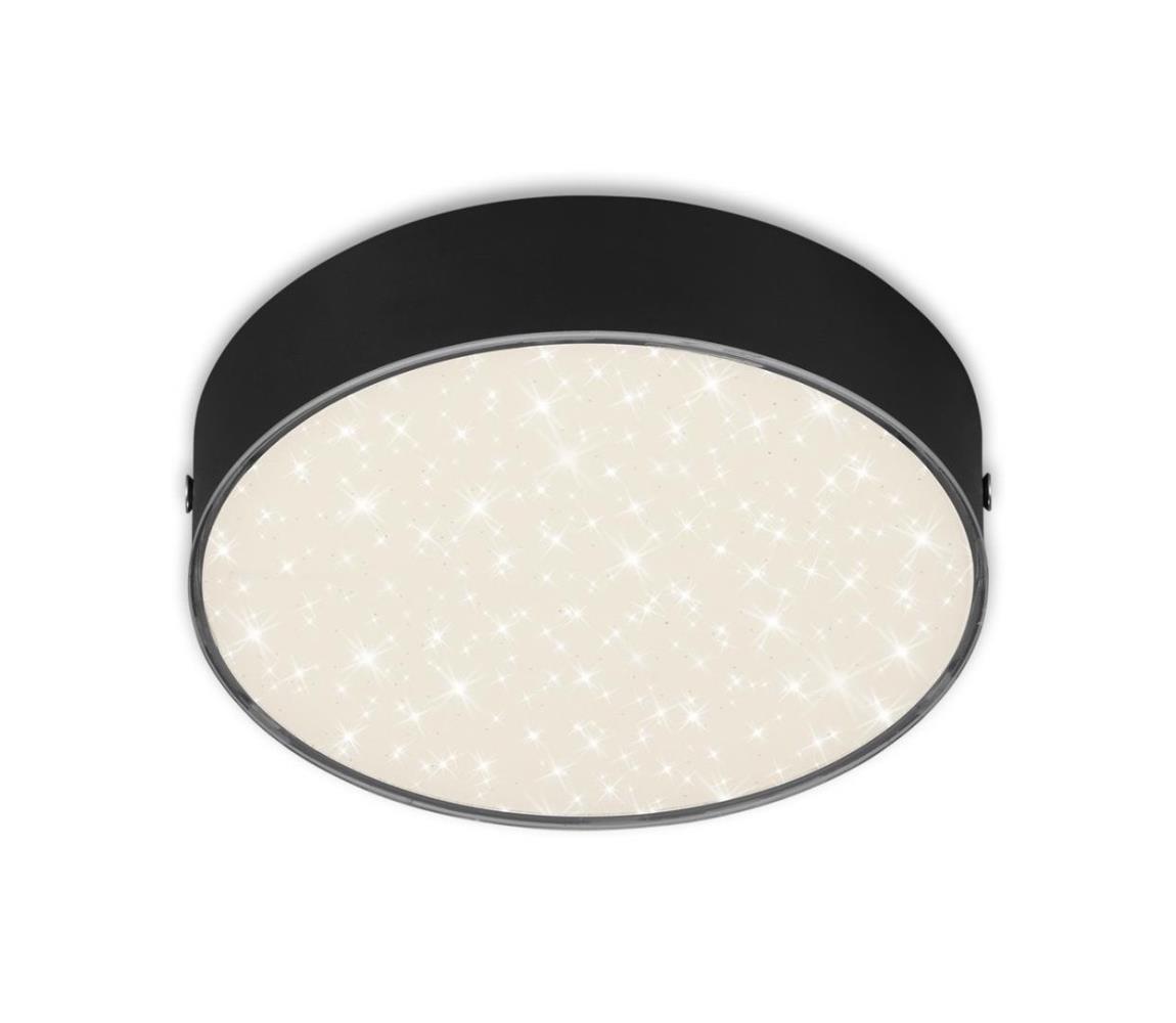 Briloner 7072-415 - LED Plafon STAR SKY LED/11W/230V śr. 15 cm czarny