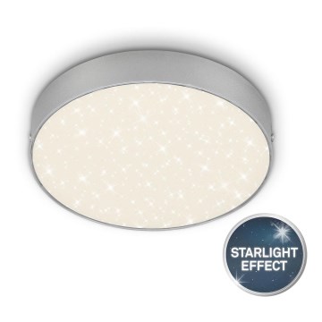 Briloner 7073-414 - LED Plafon STAR SKY LED/16W/230V 4000K śr. 21 cm srebrny