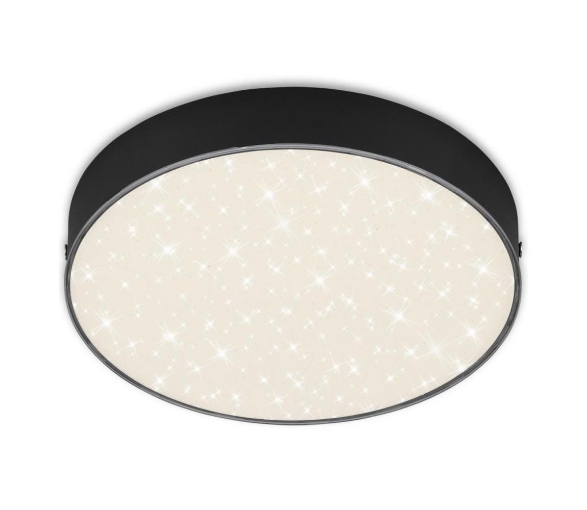 Briloner 7073-415 - LED Plafon STAR SKY LED/16W/230V śr. 21 cm czarny