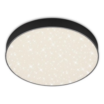 Briloner 7074-415 - LED Plafon STAR SKY LED/21W/230V 4000K śr. 28 cm czarny