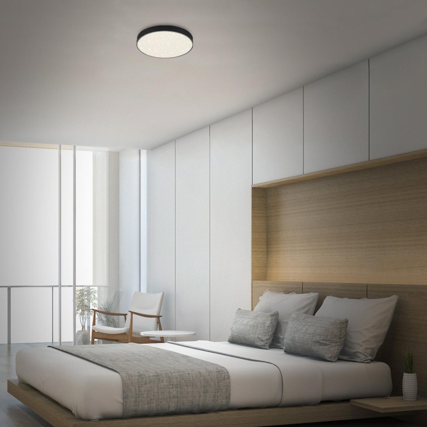 Briloner 7074-415 - LED Plafon STAR SKY LED/21W/230V 4000K śr. 28 cm czarny