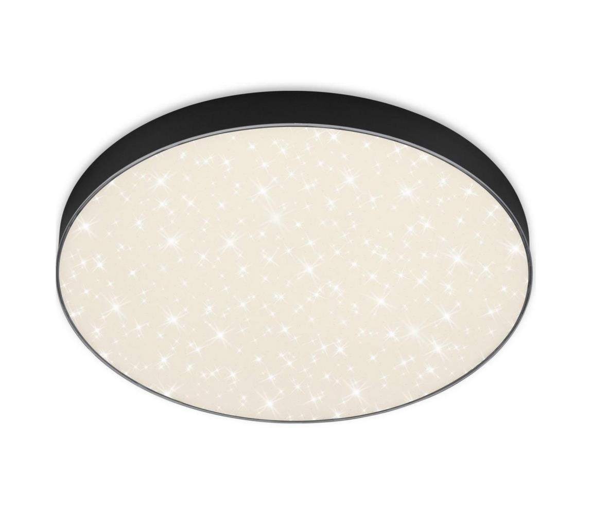 Briloner 7075-415 - LED Plafon STAR SKY LED/24,5W/230V śr. 38 cm czarny