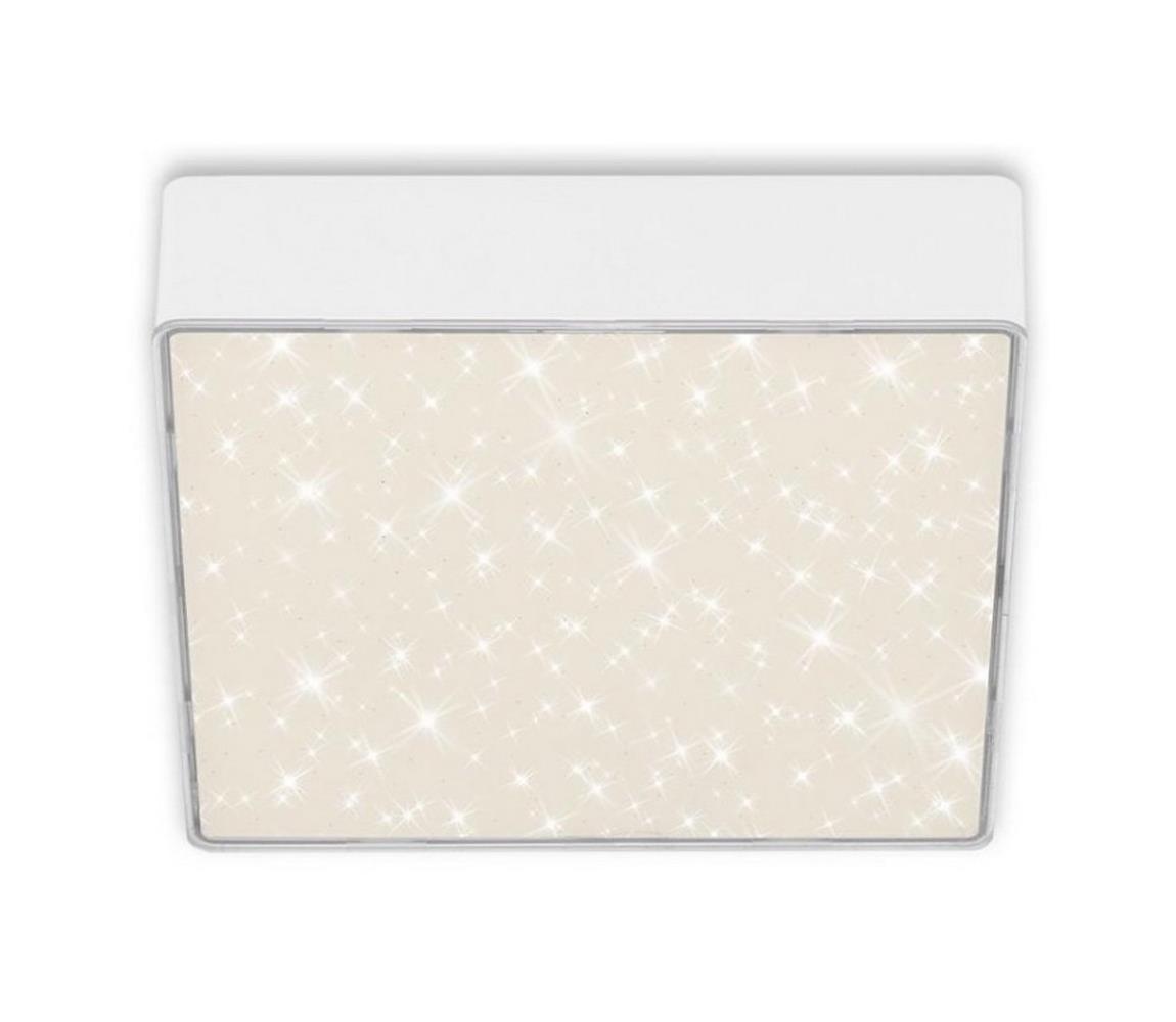 Briloner 7076-416 - LED Plafon STAR SKY LED/11W/230V 15x15 cm biała +
