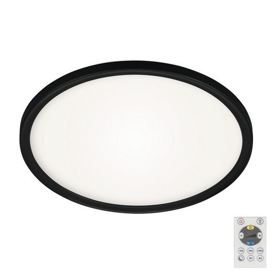Briloner 7079-015 - LED sufitowa lampa ściemnialna SLIM LED/18W/230V 2700-6500K + pilot do zdalnego sterowania