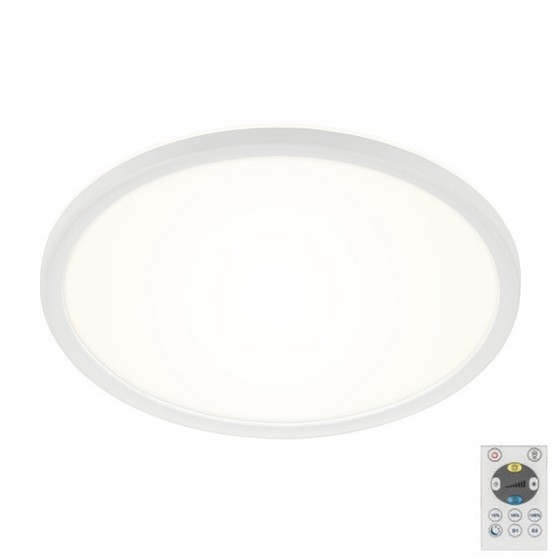 Briloner 7079-016 - LED Plafon ściemnialny SLIM LED/18W/230V 2700-6500K + Pilot zdalnego sterowania