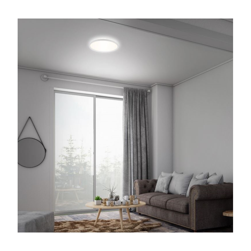 Briloner 7079-016 - LED Plafon ściemnialny SLIM LED/18W/230V 2700-6500K + Pilot zdalnego sterowania