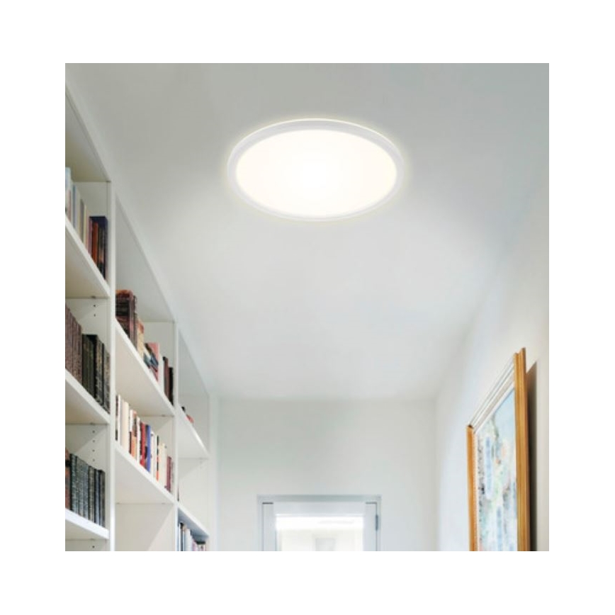 Briloner 7079-016 - LED Plafon ściemnialny SLIM LED/18W/230V 2700-6500K + Pilot zdalnego sterowania