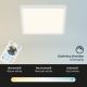 Briloner 7081-016 - LED Ściemnialny plafon SLIM LED/18W/230V 2700-6500K + pilot