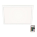 Briloner 7091-416 - LED RGBW ściemnialna lampa sufitowa SLIM LED/22W/230V + pilot do zdalnego sterowania