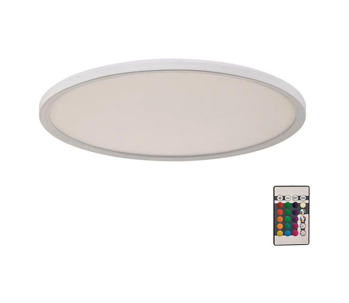 Briloner 7094-416 - LED RGBW Ściemnialny plafon SLIM LED/22W/230V + pilot
