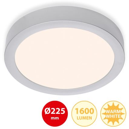 Briloner 7117-014 - LED Plafon FIRE LED/16,5W/230V 3000K