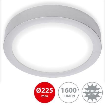 Briloner 7117-414 - LED Plafon FIRE LED/16,5W/230V 4000K