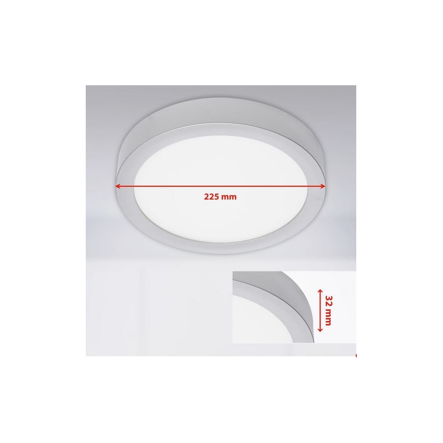 Briloner 7117-414 - LED Plafon FIRE LED/16,5W/230V 4000K