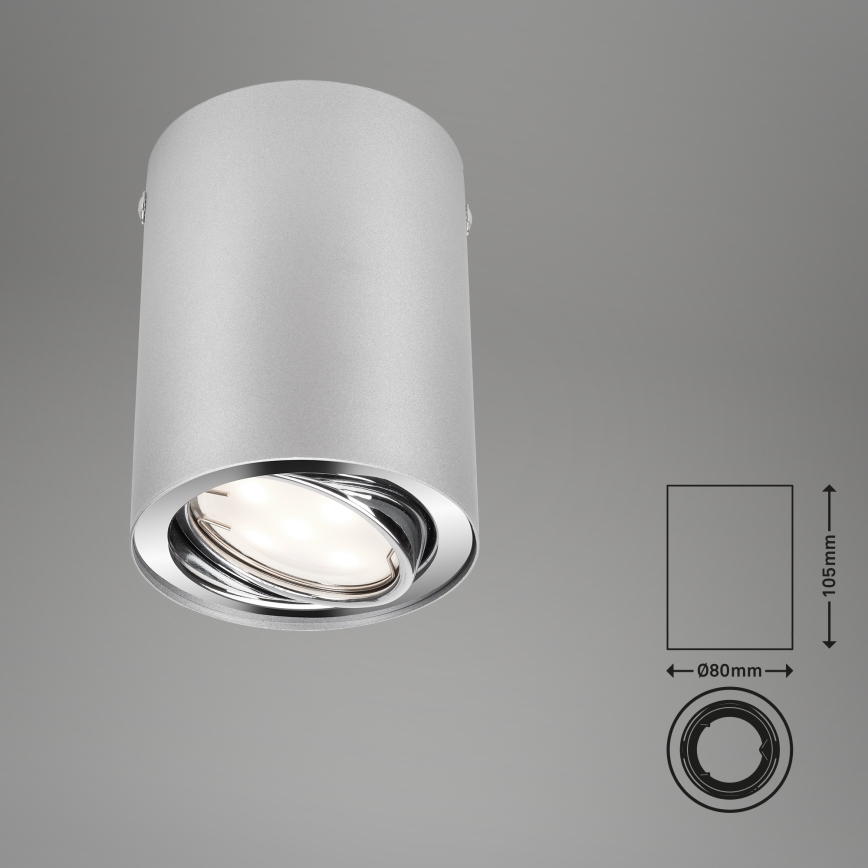 Briloner 7119-014 - LED Oświetlenie punktowe TUBE 1xGU10/5W/230V okrągły