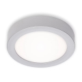 Briloner 7122-014 - Lampa sufitowa LED FIRE LED/11W/230V 3000K Ø 17 cm srebrna