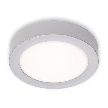 Briloner 7122-014 - Lampa sufitowa LED FIRE LED/11W/230V 3000K Ø 17 cm srebrna