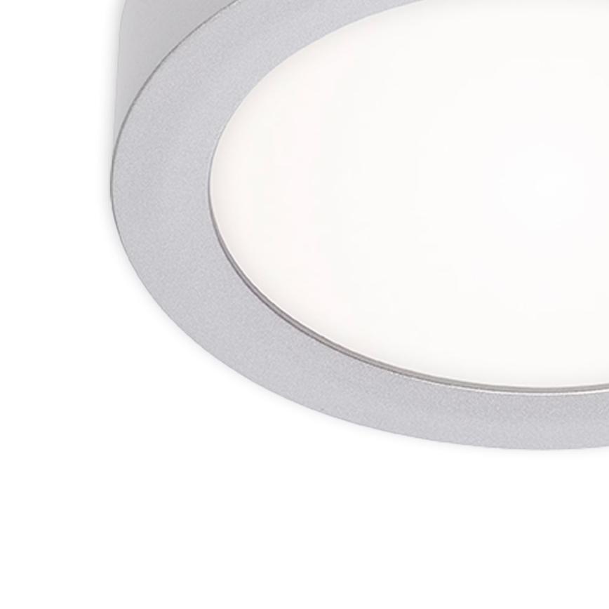 Briloner 7122-014 - Lampa sufitowa LED FIRE LED/11W/230V 3000K Ø 17 cm srebrna