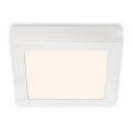 Briloner 7123-016 - Oprawa sufitowa LED FIRE LED/12W/230V 3000K 17x17 cm biała