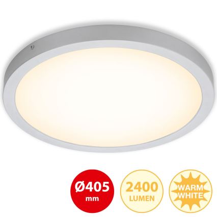 Briloner 7143-014 - LED Plafon FIRE LED/24,5W/230V 3000K