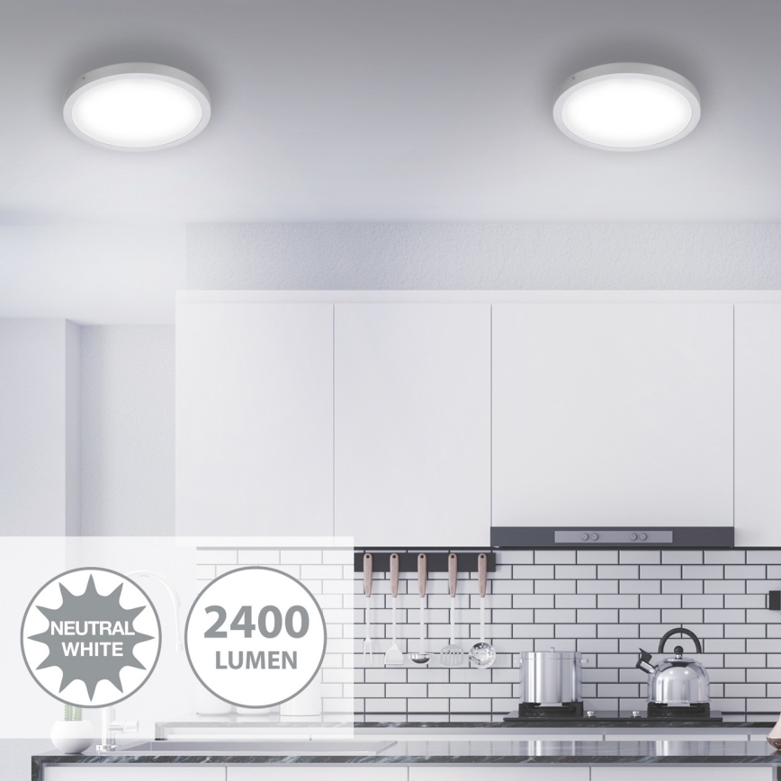 Briloner 7143-414 - LED Plafon FIRE LED/24,5W/230V 4000K