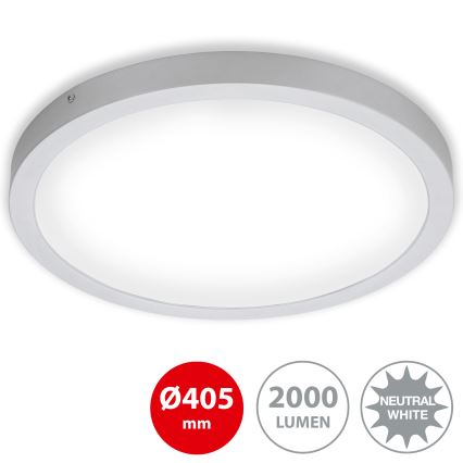 Briloner 7143-414 - LED Plafon FIRE LED/24,5W/230V 4000K