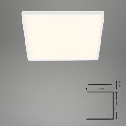 Briloner 7158-416 - LED Plafon SLIM LED/22W/230V 42x42 cm