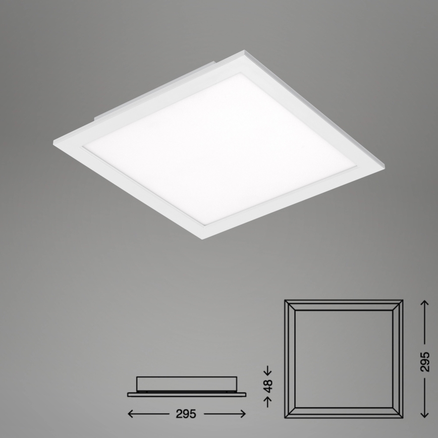 Briloner 7194-016 - LED Ściemniany plafon SIMPLE LED/18W/230V 3000-6500K + pilot