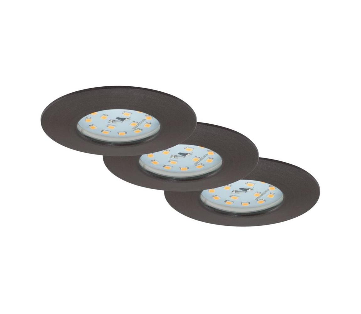 Briloner 7204-031 - ZESTAW 3x LED Oświetlenie łazienkowe ATTACH LED/5W/230V IP44