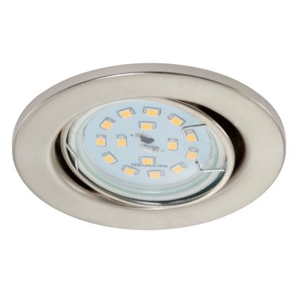 Briloner 7220-032 - PACK 3x LED Łazienkowe oświetlenie wpuszczane FIT 1xGU10/5W/230V