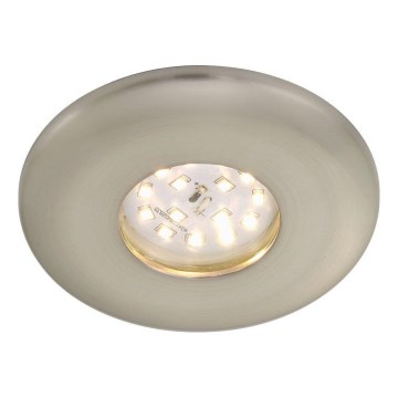 Briloner 7227-012 - LED Łazienkowa oprawa wpuszczana LED/5W/230V IP65 matowy chrom