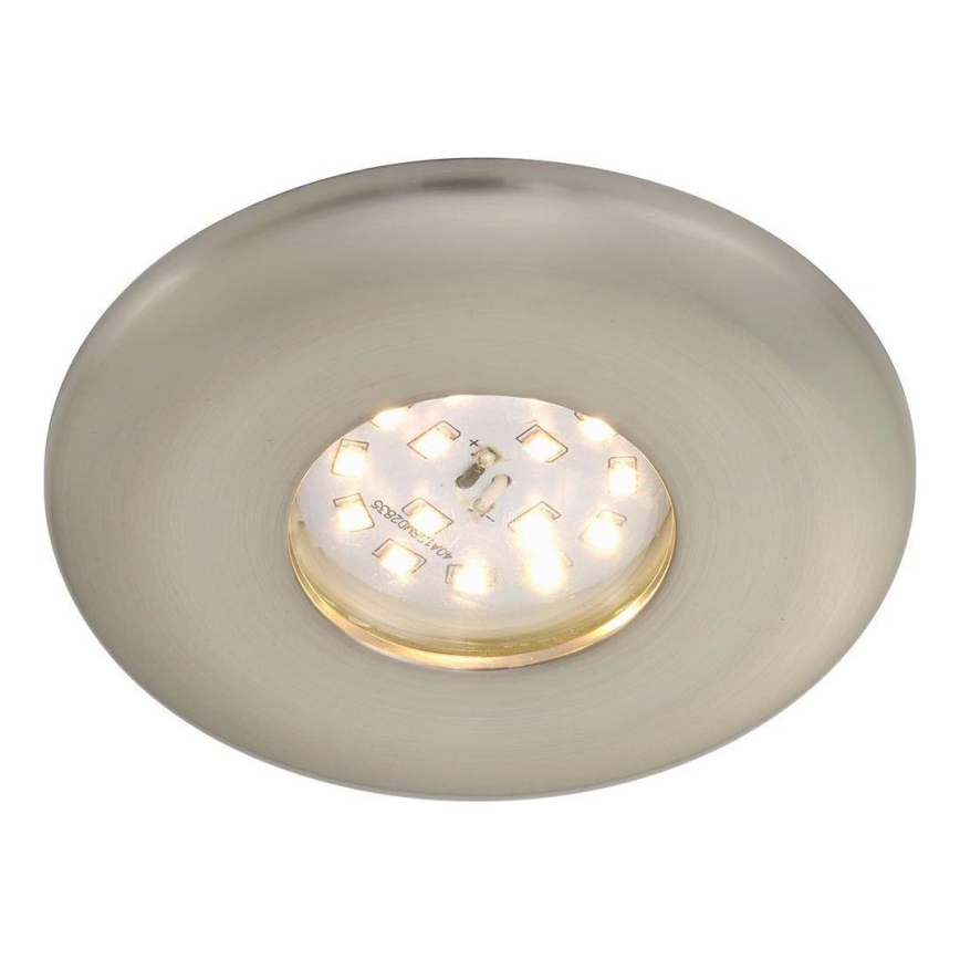 Briloner 7227-012 - LED Łazienkowa oprawa wpuszczana LED/5W/230V IP65 matowy chrom