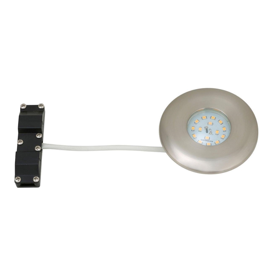 Briloner 7227-012 - LED Łazienkowa oprawa wpuszczana LED/5W/230V IP65 matowy chrom