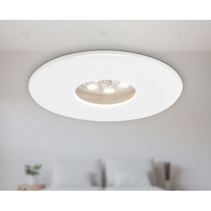 Briloner 7240-036 -ZESTAW 3x LED Łazienkowa oprawa wpuszczana ATTACH LED/1,8W/230V IP44 biały