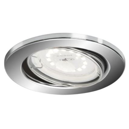 Briloner 7277-038 - ZESTAW 3x LED Ściemnialne wpuszczane oświetlenie łazienkowe 1xGU10/5W/230V IP23