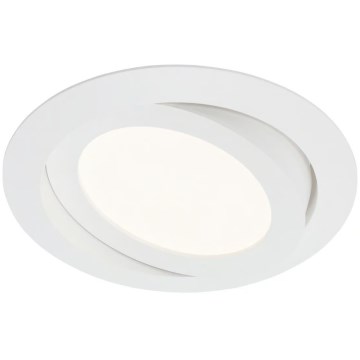 Briloner 7285-012 - Wpuszczana oprawa sufitowa LED do łazienki, 6,4 W, 230 V, IP23