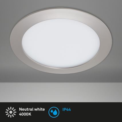 Briloner 7286-016 - LED Łazienkowa oprawa wpuszczana LED/12W/230V IP44