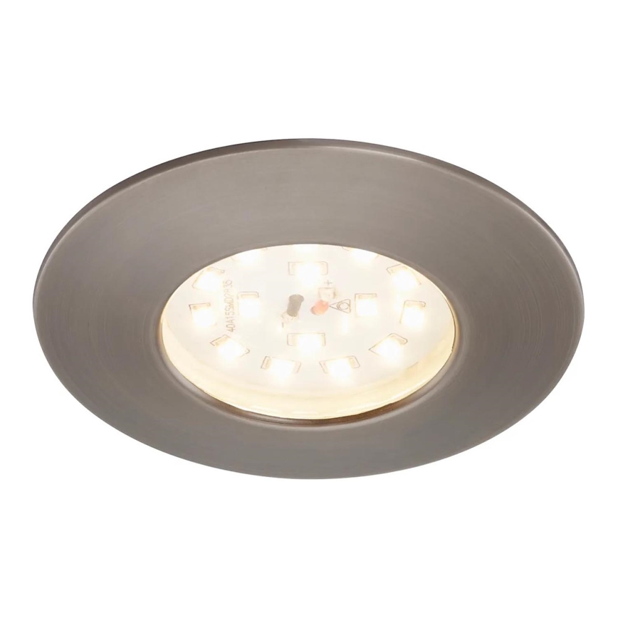 Briloner 7295-011 - LED Ściemnialny bathroom Oprawa wpuszczana ATTACH LED/6,5W/230V IP44