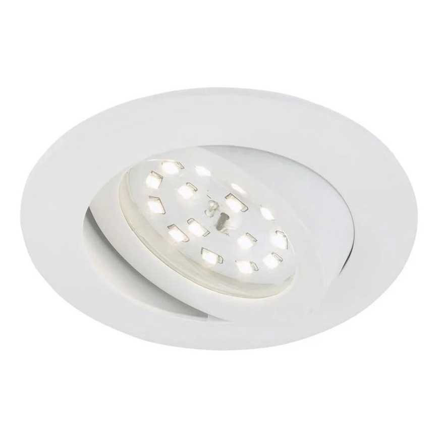 Briloner 7296-016 - LED Ściemnialne wpuszczane oświetlenie łazienkowe LED/6,5W/230V IP23