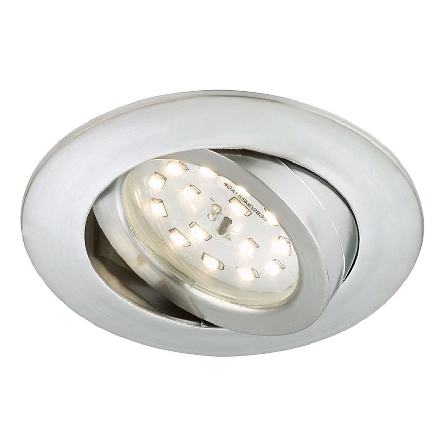 Briloner 7296-019 - LED Ściemnialne wpuszczane oświetlenie łazienkowe LED/6,5W/230V IP23