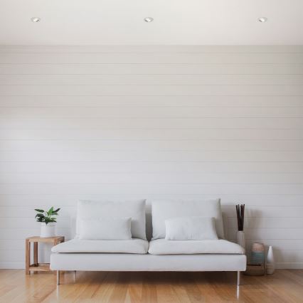 Briloner 7296-039 - ZESTAW 3x ściemnialnych opraw wpuszczanych LED do łazienki 1xLED/6,5W/230V 3000K IP23 matowy chrom