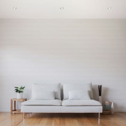 Briloner 7296-039 - ZESTAW 3x ściemnialne wpuszczane oprawy łazienkowe LED/6,5W/230V 3000K IP23 chrom matowy