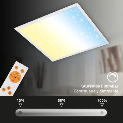 Briloner 7303-016 - LED Plafon ściemnialny STARRY SKY LED/36W/230V 3000-6000K + zdalne sterowanie