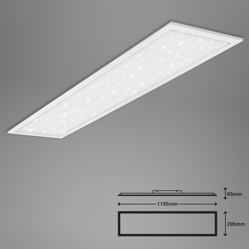 Briloner 7304-016 - LED Plafon ściemnialny STARRY SKY LED/36W/230V 3000-6000K + pilot zdalnego sterowania